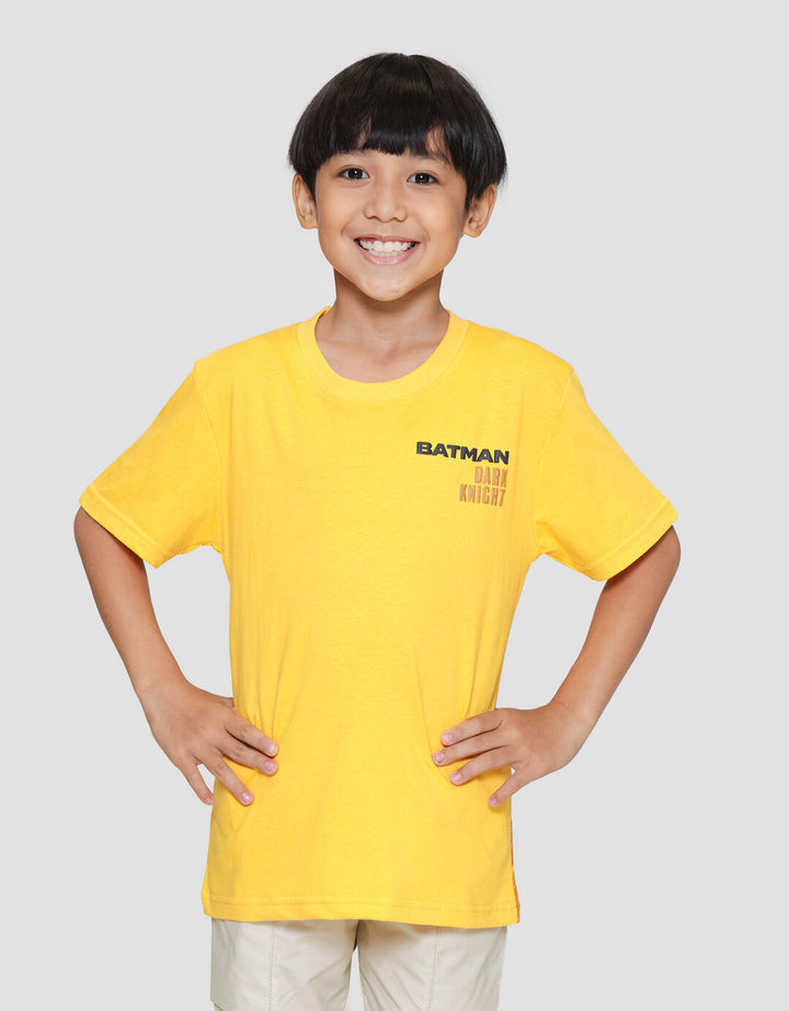 Character Batman Logo Dpn Blkg Head Bat Kaos Anak Laki-laki