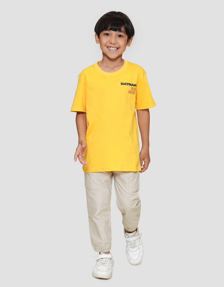 Character Batman Logo Dpn Blkg Head Bat Kaos Anak Laki-laki