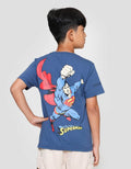 Character Superman Logo Print Blkg Kaos Anak Laki-laki
