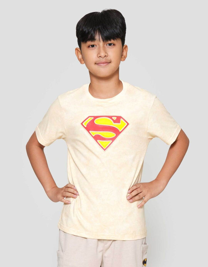 Character Superman Fp Logo Emboss Mold Kaos Anak Laki-laki