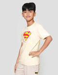 Character Superman Fp Logo Emboss Mold Kaos Anak Laki-laki
