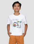 Character Minions Bello Local Becak Kaos Anak Laki-laki
