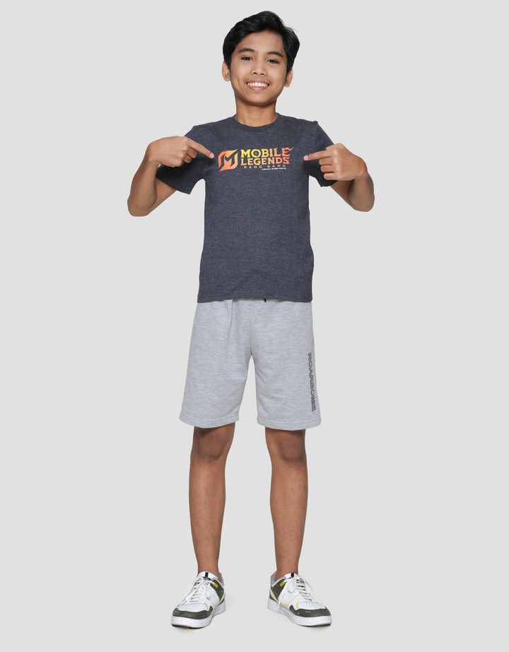 Character Mlbb Logo New Depan Kaos Anak Laki-laki