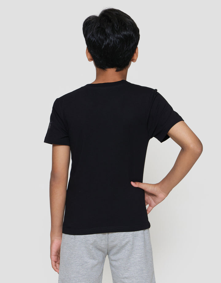 Character Mlbb Alpha Logo Lengan Kaos Anak Laki-laki