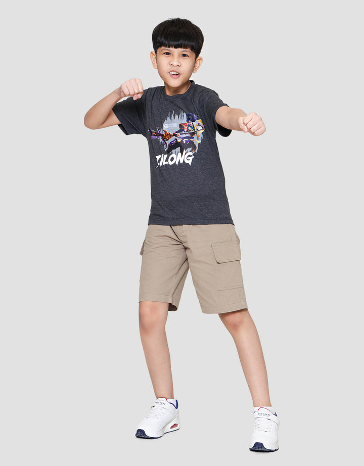 Character Mlbb Zilong Attack Kaos Anak Laki-laki