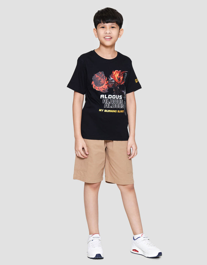 Character Mlbb Aldous Fire Kaos Anak Laki-laki