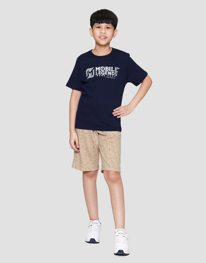 Character Mlbb Logo Emboss Hd Silver Kaos Anak Laki-laki