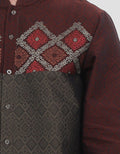 Intresse Stormy Night Baju Koko Lengan Panjang Pria