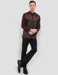 Intresse Stormy Night Baju Koko Lengan Panjang Pria