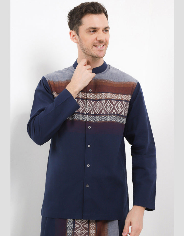Intresse Teaberry Baju Koko Lengan Panjang Pria