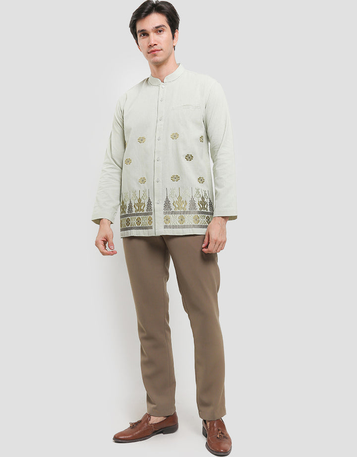 Intresse Apple Isle Baju Koko Lengan Panjang Pria