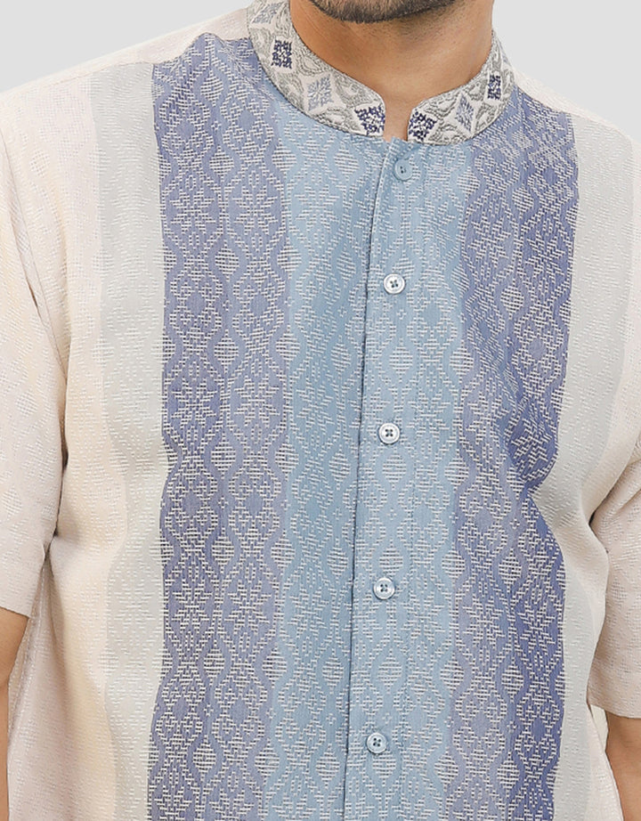 Intresse Pastel Puncia Baju Koko Lengan Pendek Pria