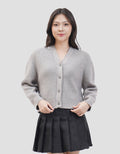 Suko Corn Pattern Outerwear Cardigan Wanita