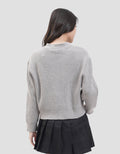 Suko Corn Pattern Outerwear Cardigan Wanita