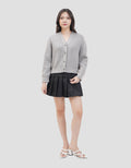 Suko Corn Pattern Outerwear Cardigan Wanita