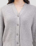 Suko Corn Pattern Outerwear Cardigan Wanita