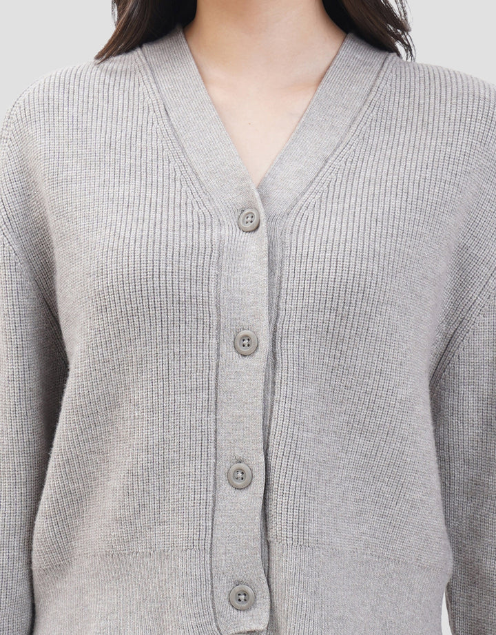 Suko Corn Pattern Outerwear Cardigan Wanita