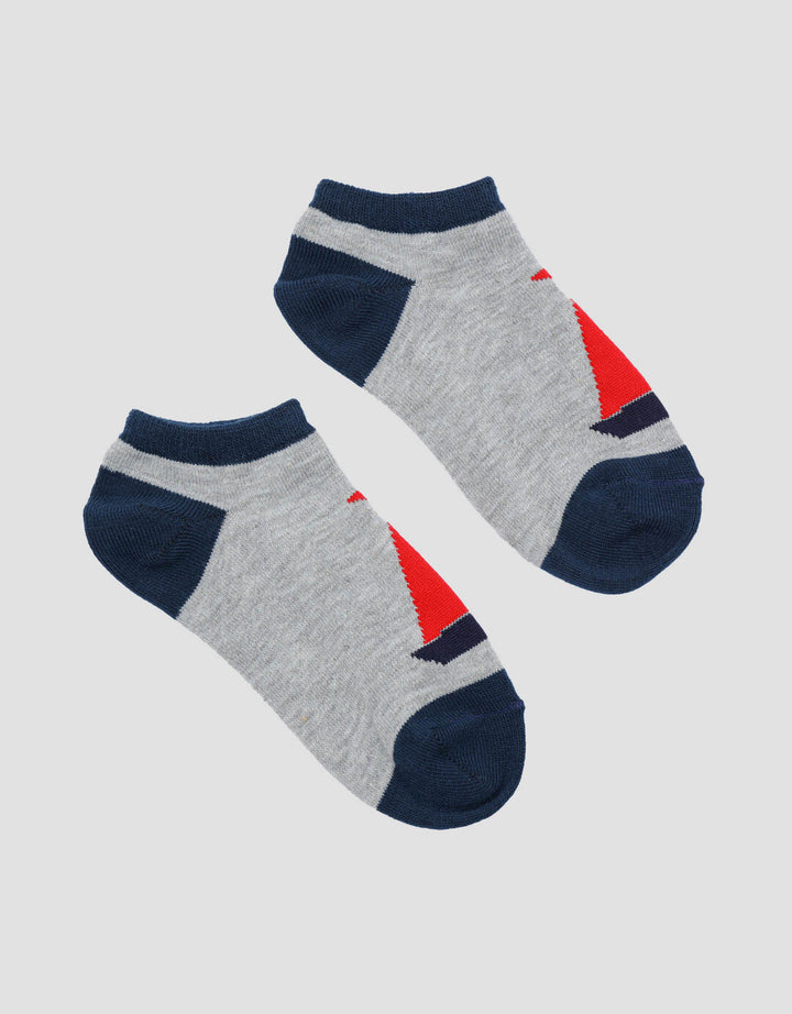 Little M Print Kapal Kaos Anak Laki-laki