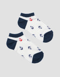 Little M  Print Jangkar Kaos Anak Laki-laki