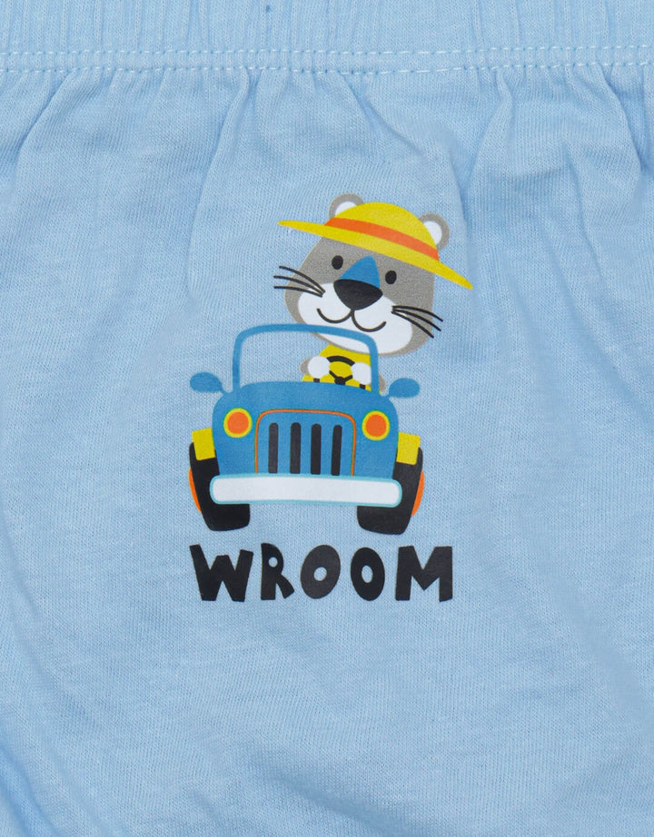 Little M Pack Of 3 Wroom Truck Celana Dalam Anak Laki-laki