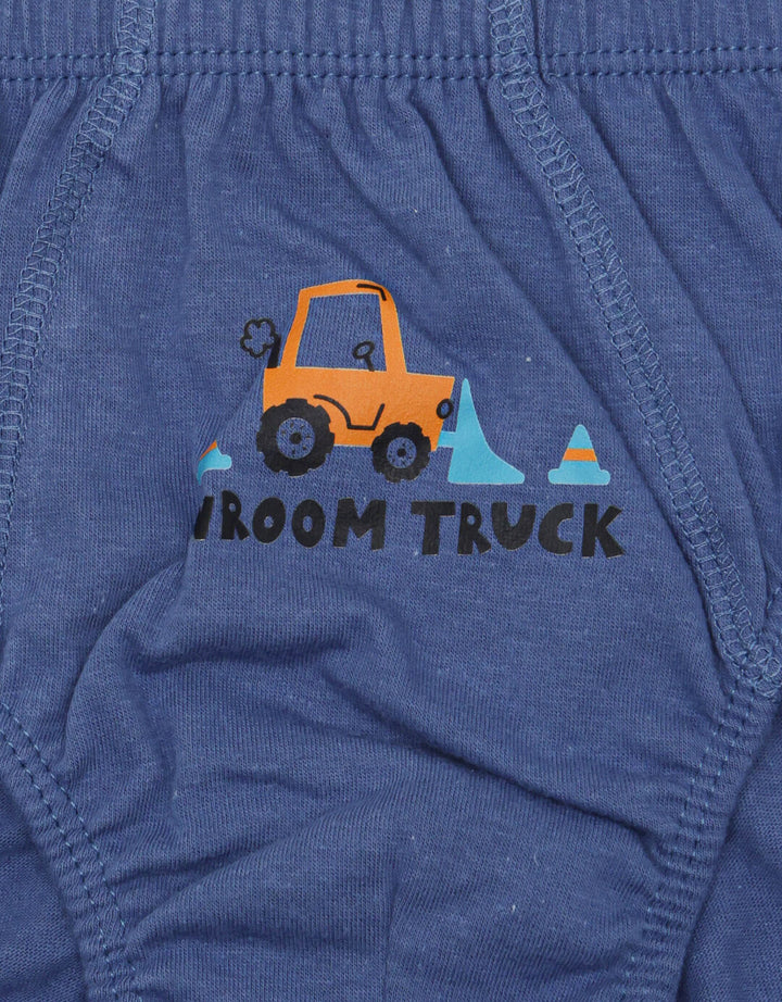 Little M Pack Of 3 Wroom Truck Celana Dalam Anak Laki-laki