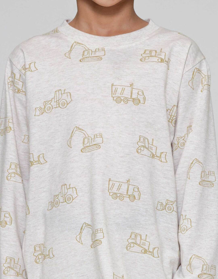 Little M Transport Piyama Setelan Anak Laki-laki