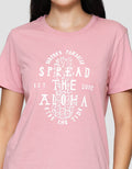 Nevada Cvc Spread The Aloha Kaos Lengan Pendek Wanita