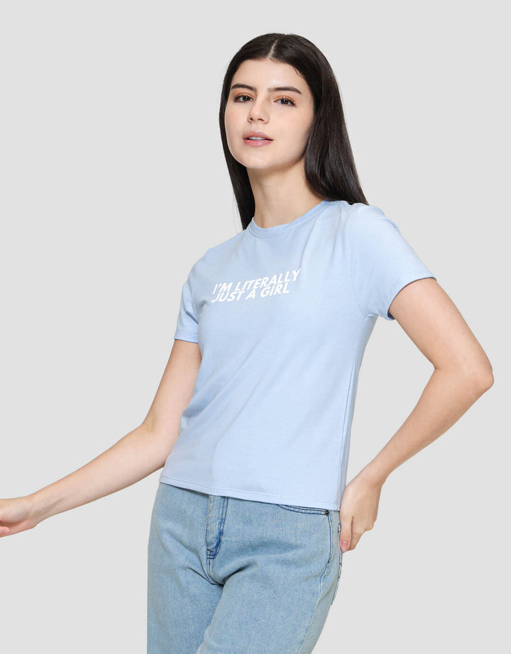 Nevada Being Perfect Kaos Lengan Pendek Wanita