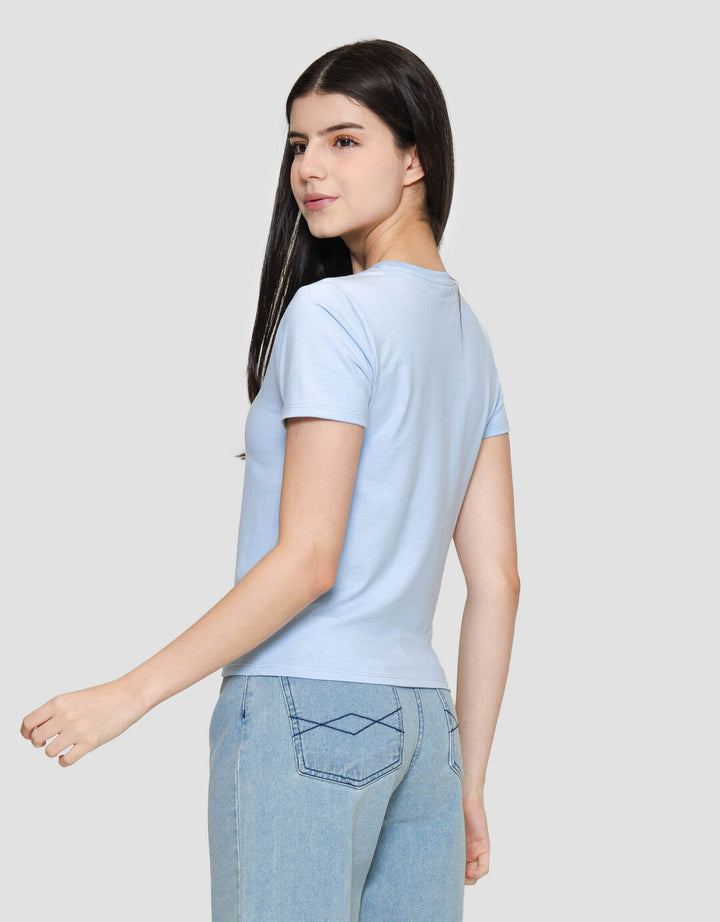 Nevada Being Perfect Kaos Lengan Pendek Wanita