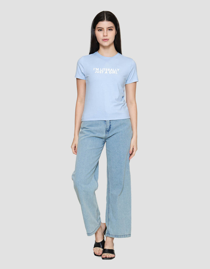 Nevada Being Perfect Kaos Lengan Pendek Wanita