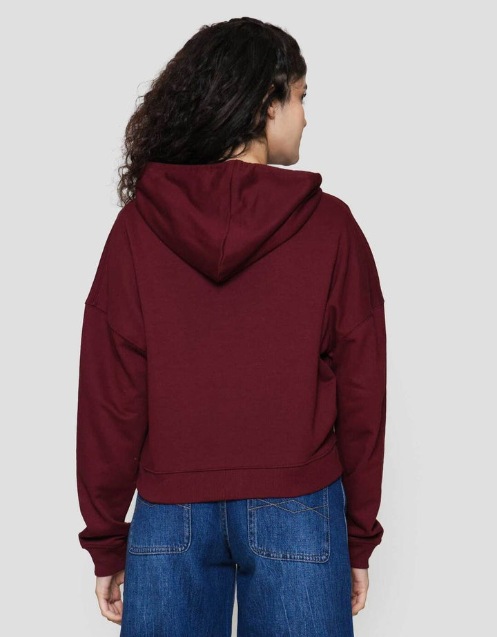 Nevada Solid Boxy French Terry Jaket Wanita