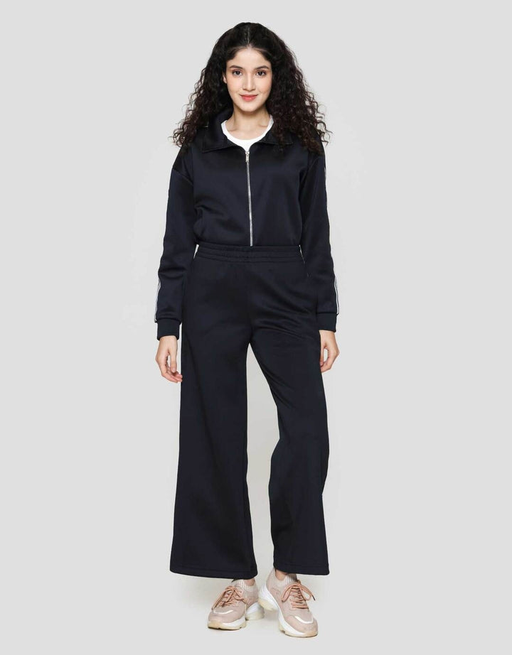 Nevada Solid Scuba Wideleg W/Tape Celana Wanita