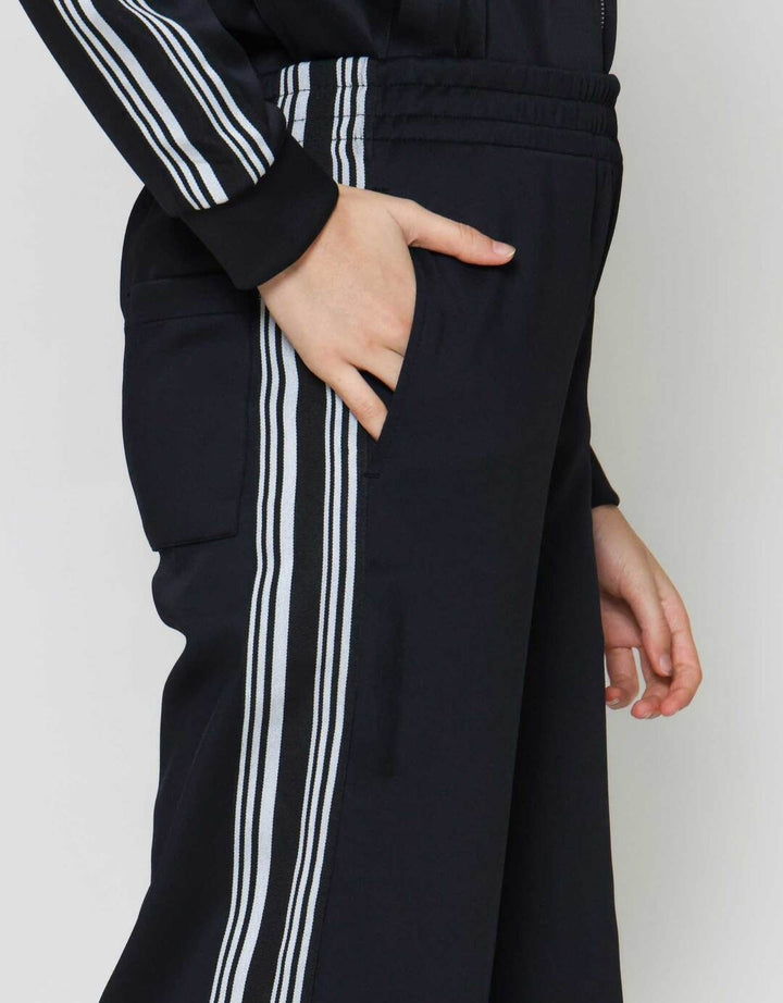 Nevada Solid Scuba Wideleg W/Tape Celana Wanita