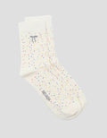 Nevada Kaus Kaki Quarter Fp Sparkle Bow Wanita