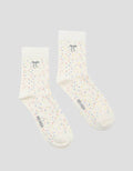 Nevada Kaus Kaki Quarter Fp Sparkle Bow Wanita