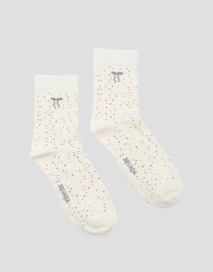 Nevada Kaus Kaki Quarter Fp Sparkle Bow Wanita