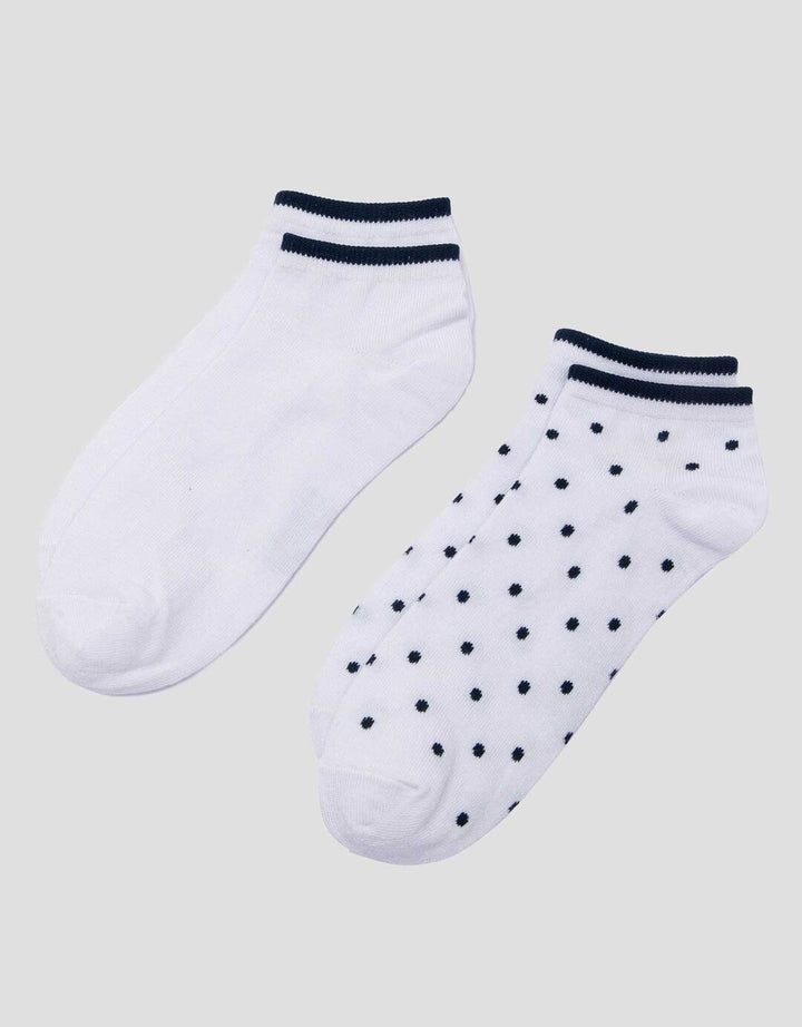Nevada Kaus Kaki Ankle Bundling Dot Wanita
