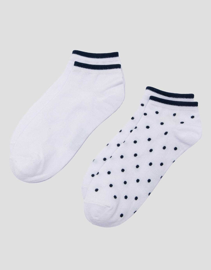 Nevada Kaus Kaki Ankle Bundling Dot Wanita