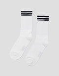 Nevada Kaus Kaki Mid Calf 3 Stripe Wanita