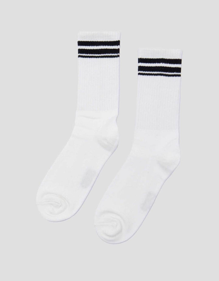 Nevada Kaus Kaki Mid Calf 3 Stripe Wanita