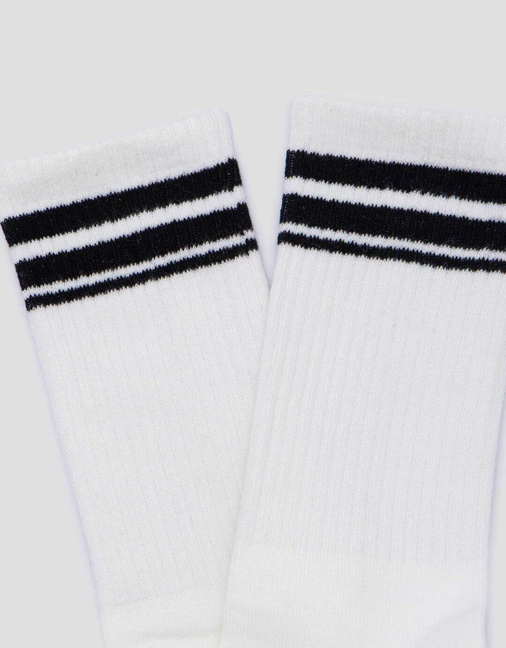 Nevada Kaus Kaki Mid Calf 3 Stripe Wanita