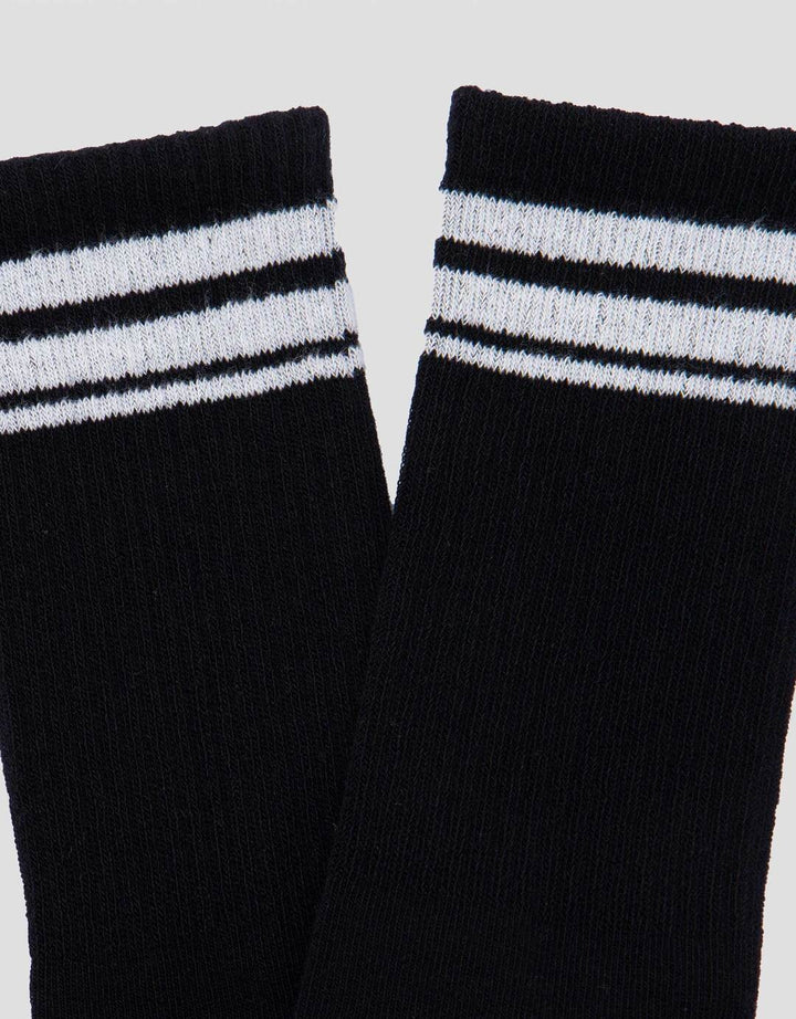 Nevada Kaus Kaki Mid Calf 3 Stripe Wanita