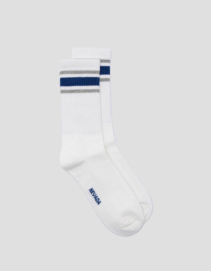 Nevada Kaus Kaki Mid Calf 2 Stripe Wanita