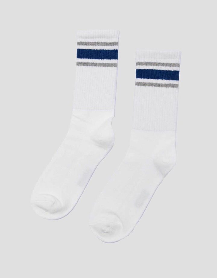 Nevada Kaus Kaki Mid Calf 2 Stripe Wanita