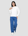 Nevada Solid Fleece Sweater Wanita