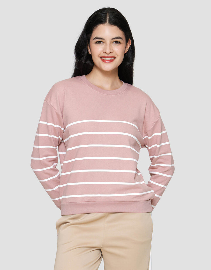 Nevada Reg French Stripe Sweater Wanita