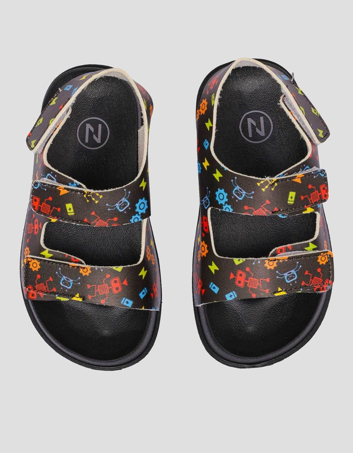 Nevada Ankle Strap Robots Sandal Anak Laki-laki