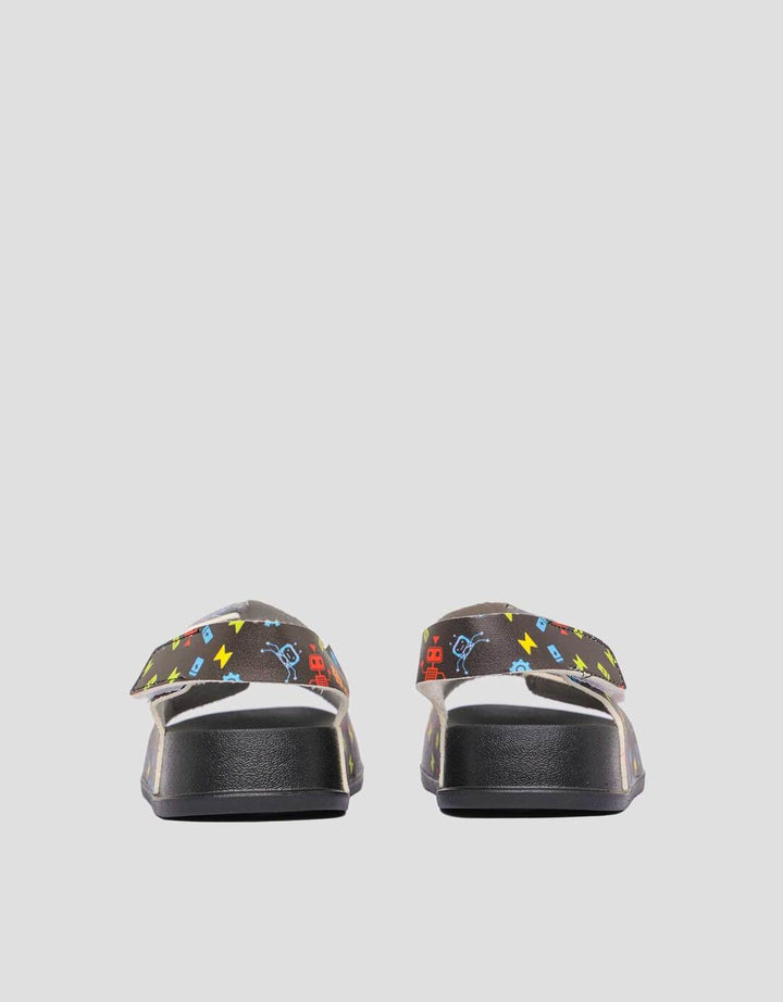 Nevada Ankle Strap Robots Sandal Anak Laki-laki