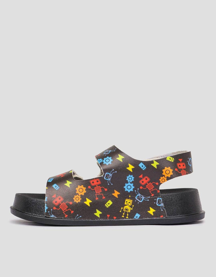 Nevada Ankle Strap Robots Sandal Anak Laki-laki