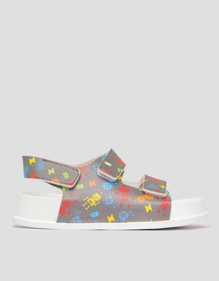 Nevada Ankle Strap Robots Sandal Anak Laki-laki